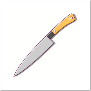 Kitchen Knife Posters and Art